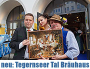 Das "Tegernseer Tal" Bräuhaus öffnete am 14.05.2013 seine Türen im Herzen Münchens - gepflegt wird echt Bayerische Tradition, Kultur und Gastlichkeit (©Foto:Martin Schmitz)
